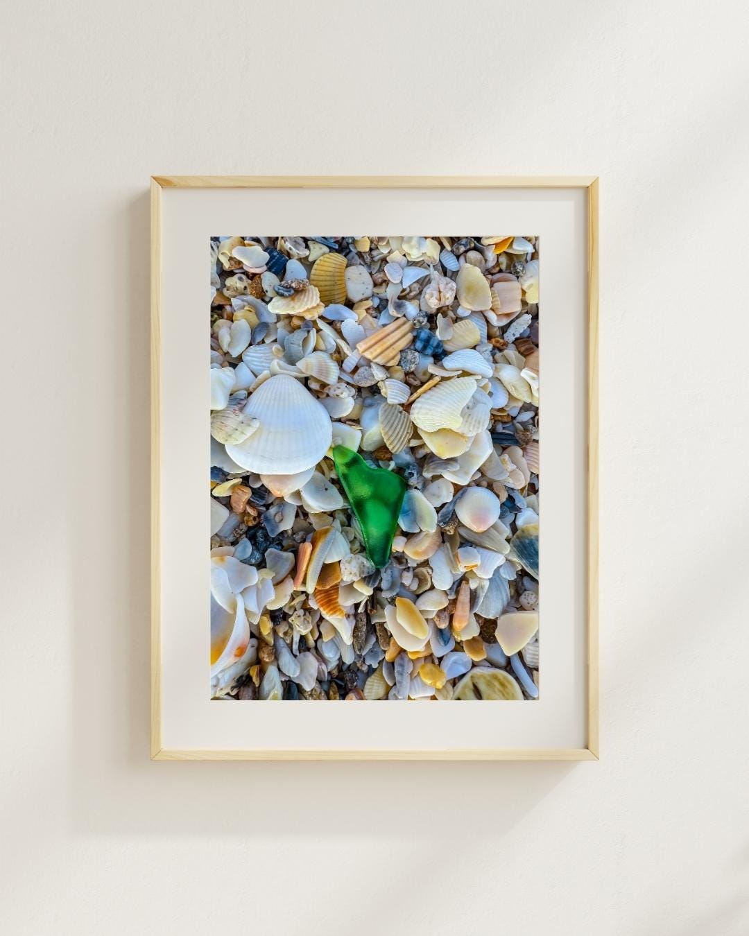 Green Sea Glass Fine Art Print